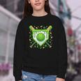 St Patrick Day Baseball Drip Ice Cream Boys Men Youth Crewneck Sweatshirt St Patrick Day Baseball Drip Ice Cream Boys Men Youth Crewneck Sweatshirt