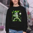 St Patricks Day Baseball Skeleton Irish Leprechaun Hat Boys Youth Crewneck Sweatshirt St Patricks Day Baseball Skeleton Irish Leprechaun Hat Boys Youth Crewneck Sweatshirt