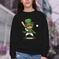 St Patrick’s Day Leprechaun Baseball Irish Graphic Youth Crewneck Sweatshirt St Patrick’s Day Leprechaun Baseball Irish Graphic Youth Crewneck Sweatshirt