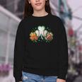 St Patricks Day Shamrock Sports Baseball Basketball Football Youth Crewneck Sweatshirt St Patricks Day Shamrock Sports Baseball Basketball Football Youth Crewneck Sweatshirt