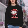 Valentine Baseball Drip Ice Cream Youth Boys Couples Youth Crewneck Sweatshirt Valentine Baseball Drip Ice Cream Youth Boys Couples Youth Crewneck Sweatshirt