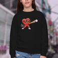Valentine Baseball Heart Sport Valentines Day Men Boys Kids Youth Crewneck Sweatshirt Valentine Baseball Heart Sport Valentines Day Men Boys Kids Youth Crewneck Sweatshirt