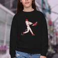 Valentines Day Baseball Batter Silhouette Heart For Men Boys Youth Crewneck Sweatshirt Valentines Day Baseball Batter Silhouette Heart For Men Boys Youth Crewneck Sweatshirt