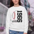 60th Birthday Baseball Limited Edition 1966 Youth Crewneck Sweatshirt 60th Birthday Baseball Limited Edition 1966 Youth Crewneck Sweatshirt