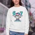 67 Baseball Drip Ice Cream 67 Baseball Men Boy Kids Youth Crewneck Sweatshirt