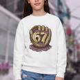 67 Ice Cream Drip Six Seven Baseball Premium Tri-Blend Youth Crewneck Sweatshirt 67 Ice Cream Drip Six Seven Baseball Premium Tri-Blend Youth Crewneck Sweatshirt