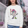 8th Birthday Baseball Ice-Cream Drip 8 Years Old Boys Girls Youth Crewneck Sweatshirt 8th Birthday Baseball Ice-Cream Drip 8 Years Old Boys Girls Youth Crewneck Sweatshirt