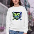 Awesome 67 Baseball Drip Effect Baseball 6-7 Meme Graphic Premium Tri-Blend Youth Crewneck Sweatshirt Awesome 67 Baseball Drip Effect Baseball 6-7 Meme Graphic Premium Tri-Blend Youth Crewneck Sweatshirt