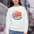 Baseball Dinger King Logo For Home Run Players And Fan Youth Crewneck Sweatshirt Baseball Dinger King Logo For Home Run Players And Fan Youth Crewneck Sweatshirt