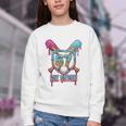 Baseball Drip Number 67 Player 6-7 Six Seven Meme Gen Alpha Youth Crewneck Sweatshirt