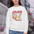 Baseball Drip Number 67 Player Ice Cream Or 67th Birthday Youth Crewneck Sweatshirt Baseball Drip Number 67 Player Ice Cream Or 67th Birthday Youth Crewneck Sweatshirt