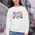 Baseball Mama Mom Mother Vintage Game Day Youth Crewneck Sweatshirt Baseball Mama Mom Mother Vintage Game Day Youth Crewneck Sweatshirt