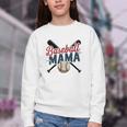 Baseball Mama Squad Proud Sports Mom Game Day Youth Crewneck Sweatshirt Baseball Mama Squad Proud Sports Mom Game Day Youth Crewneck Sweatshirt
