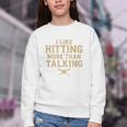 Baseball Tee For Men Women Tshirt Player Youth Crewneck Sweatshirt