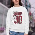 Betty Boop Baseball Logo Jersey With Stars Cute Cartoon Youth Crewneck Sweatshirt Betty Boop Baseball Logo Jersey With Stars Cute Cartoon Youth Crewneck Sweatshirt