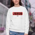 This Boy Runs On Jesus And Baseball Christian Baseball Youth Crewneck Sweatshirt This Boy Runs On Jesus And Baseball Christian Baseball Youth Crewneck Sweatshirt