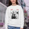 Capybara Love Valentines Day Cute Animal Hearts Raglan Baseball Tee Youth Crewneck Sweatshirt