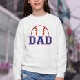 Dad Of Rookie 1st Birthday Baseball Boy Family Matching Youth Crewneck Sweatshirt Dad Of Rookie 1st Birthday Baseball Boy Family Matching Youth Crewneck Sweatshirt