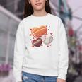 Football Basketball Baseball Heart Valentine Boys Men Kid Youth Crewneck Sweatshirt