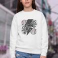 Game Day Baseball Retro Checkered Baseball Youth Crewneck Sweatshirt Game Day Baseball Retro Checkered Baseball Youth Crewneck Sweatshirt