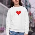 I Heart My Wawa Raglan Baseball Tee Youth Crewneck Sweatshirt I Heart My Wawa Raglan Baseball Tee Youth Crewneck Sweatshirt