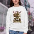 Johnson City Woodboogers Retro Baseball Club Youth Crewneck Sweatshirt Johnson City Woodboogers Retro Baseball Club Youth Crewneck Sweatshirt
