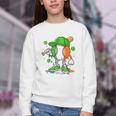 Kids Boys St Patricks Day Irish Flag Kids Baseball Ice Cream Drip Youth Crewneck Sweatshirt Kids Boys St Patricks Day Irish Flag Kids Baseball Ice Cream Drip Youth Crewneck Sweatshirt