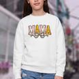 Leopard Baseball Softball Mama Bow Softball Baseball Mom Youth Crewneck Sweatshirt Leopard Baseball Softball Mama Bow Softball Baseball Mom Youth Crewneck Sweatshirt