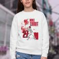 Mike Trout Los Angeles A MLB Baseball Players MLBMTR304N Youth Crewneck Sweatshirt Mike Trout Los Angeles A MLB Baseball Players MLBMTR304N Youth Crewneck Sweatshirt