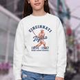 Negro League Baseball History Month Cincinnati Ohio Youth Crewneck Sweatshirt Negro League Baseball History Month Cincinnati Ohio Youth Crewneck Sweatshirt