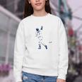 Philly Bedlam Bedlam At The Bank Philadelphia Baseball Premium Tri-Blend Youth Crewneck Sweatshirt