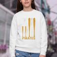 Pirates Baseball Fan Apparel For Sports Enthusiasts Youth Crewneck Sweatshirt