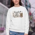 Preppy Baseball Mama Coquette Bow Game Day Mom Mother Youth Crewneck Sweatshirt Preppy Baseball Mama Coquette Bow Game Day Mom Mother Youth Crewneck Sweatshirt