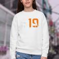 Retro San Diego 619 Vintage 90's Baseball Sports Style Lover Youth Crewneck Sweatshirt