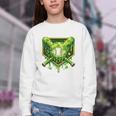 St Patrick's Day Baseball Boys Ice Cream Drip Youth Kids Premium Tri-Blend Youth Crewneck Sweatshirt St Patrick's Day Baseball Boys Ice Cream Drip Youth Kids Premium Tri-Blend Youth Crewneck Sweatshirt