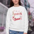 Stealing Hearts Like I Steal Bases Softball Baseball Batter Youth Crewneck Sweatshirt Stealing Hearts Like I Steal Bases Softball Baseball Batter Youth Crewneck Sweatshirt
