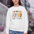 I Survived 6733 Days Baseball Football Softball 3rd Grade Youth Crewneck Sweatshirt I Survived 6733 Days Baseball Football Softball 3rd Grade Youth Crewneck Sweatshirt