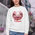 Valentine Baseball Lifestyle Home Plate Ice-Cream Drip Boys Youth Crewneck Sweatshirt Valentine Baseball Lifestyle Home Plate Ice-Cream Drip Boys Youth Crewneck Sweatshirt