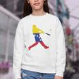 Venezuela Baseball Youth Crewneck Sweatshirt
