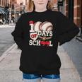 100 Days Of School Baseball 100th Day Of School Kids Teacher Youth Crewneck Sweatshirt 100 Days Of School Baseball 100th Day Of School Kids Teacher Youth Crewneck Sweatshirt