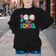 100 Days Of School Baseball Boys Kids Colorful 100th Day Youth Crewneck Sweatshirt 100 Days Of School Baseball Boys Kids Colorful 100th Day Youth Crewneck Sweatshirt