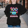 100 Days Of School Baseball Boys Kids Youth Crewneck Sweatshirt