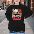 100 Days Of School Baseball Player Sports Game Teacher Kid Youth Crewneck Sweatshirt