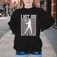 100 Days Of School Boys Kids 100th Day Balls For Baseball Youth Crewneck Sweatshirt 100 Days Of School Boys Kids 100th Day Balls For Baseball Youth Crewneck Sweatshirt