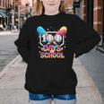 100 Days Of School Ice Cream Baseball Player For Kids Boys Youth Crewneck Sweatshirt 100 Days Of School Ice Cream Baseball Player For Kids Boys Youth Crewneck Sweatshirt