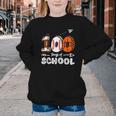 100th Day Of School Basketball Baseball Football Kids Boys Youth Crewneck Sweatshirt
