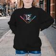 12th Birthday Baseball Ice Cream Drip 12 Years Old Boy Kids Youth Crewneck Sweatshirt 12th Birthday Baseball Ice Cream Drip 12 Years Old Boy Kids Youth Crewneck Sweatshirt