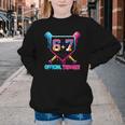 13th Birthday Official Teenager 67 Baseball Drip Boys Youth Crewneck Sweatshirt 13th Birthday Official Teenager 67 Baseball Drip Boys Youth Crewneck Sweatshirt