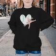 2 Sided Sorry Can't Dance Baseball Bye Mom Of Both Youth Crewneck Sweatshirt