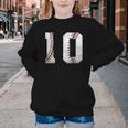 2016 10th Birthday Baseball Boys Kids Ten 10 Tenth Youth Crewneck Sweatshirt